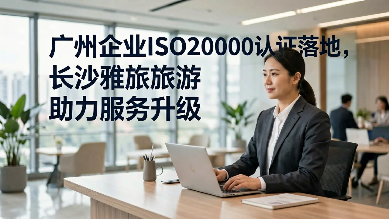 广州企业ISO20000认证落地，长沙雅旅旅游助力服务升级